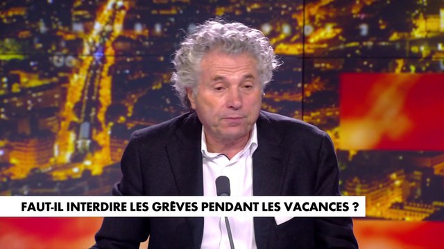 Gilles-William Goldnadel : «Ces syndicalistes privilégiés ont un plaisir jouissif d’embêter les gens»