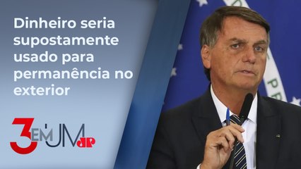 PF aponta que Bolsonaro transferiu R$ 800 mil aos EUA