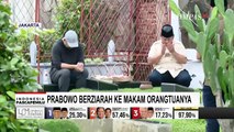 Bersama Anaknya, Prabowo Ziarah ke Makam Kedua Orang Tuanyadi TPU Karet Bivak dan TPU Tanah Kusir