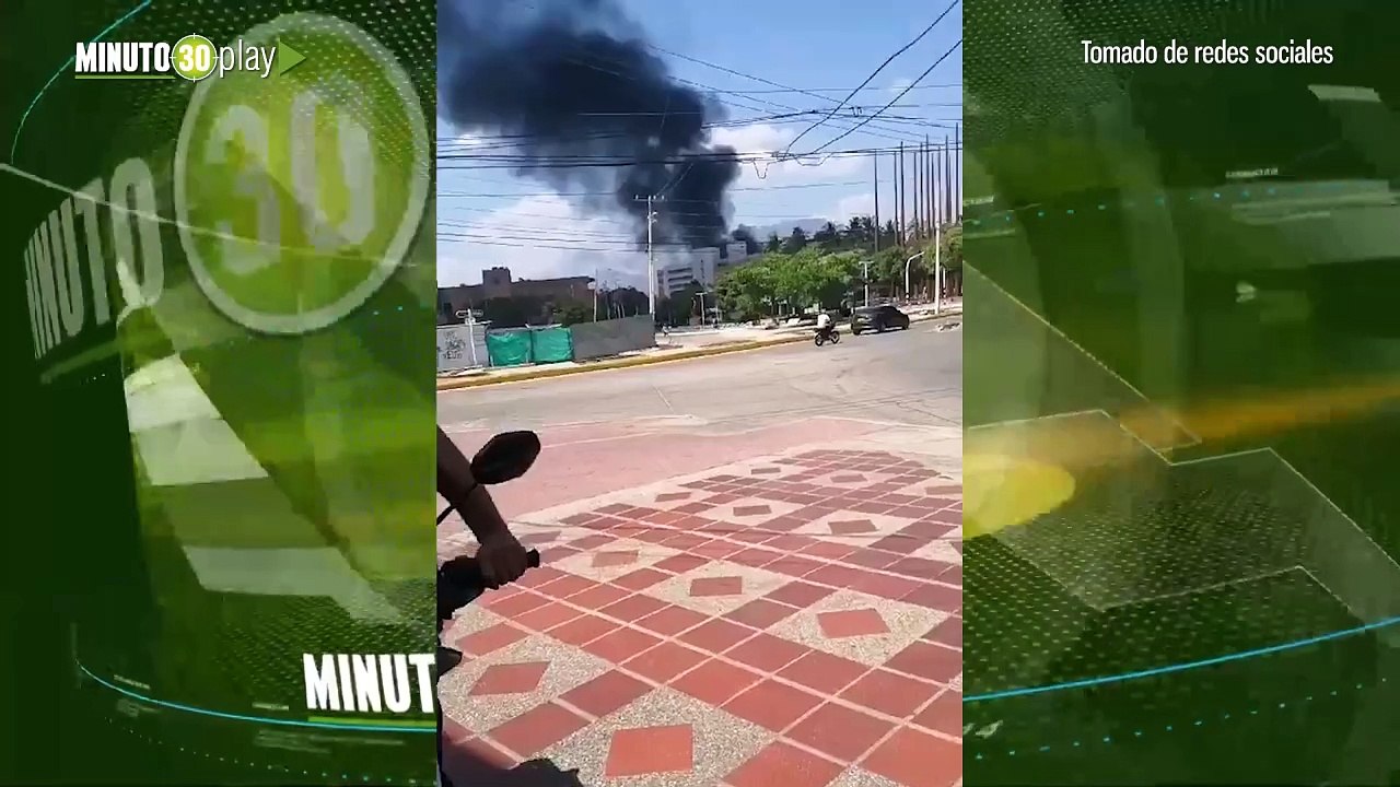 Grave incendio en el Palacio de Justicia de Valledupar
