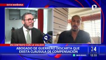 Dr. Julio García, abogado de Paolo Guerrero: 