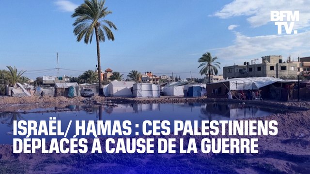 Israël/ Hamas: ces familles palestiniennes ont été déplacées pour la quatrième fois, à cause de la guerre