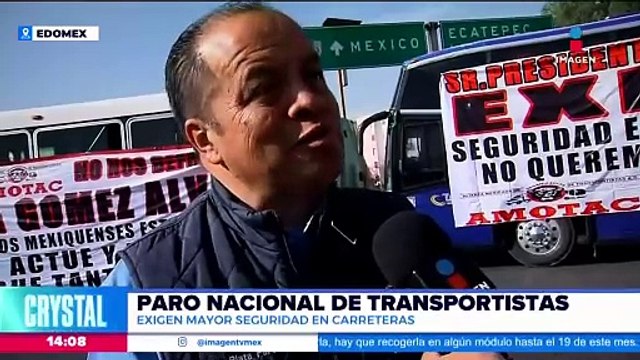 Paro nacional de transportistas: Exigen un alto a la inseguridad en las carreteras
