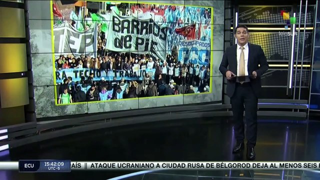 Trabajadores realizan movilizaciones para aumento salarial en argentina