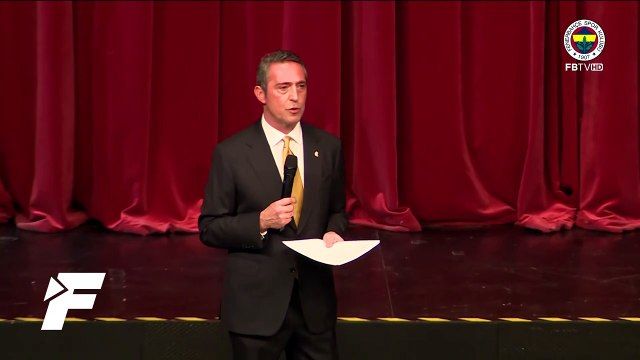 Fenerbahçe Başkanı Ali Koç, 'Zaferin Rengi' filminin galasında konuştu