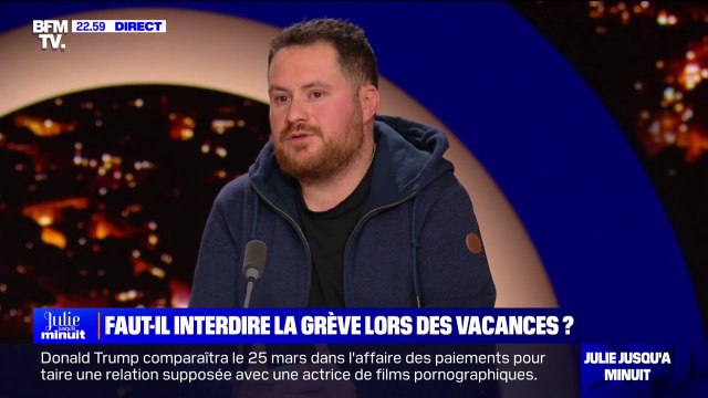 Grève à la SNCF: Il y a une volonté de monter les cheminots contre toute la population , pour Julien Troccaz (secrétaire fédéral SUD-Rail)