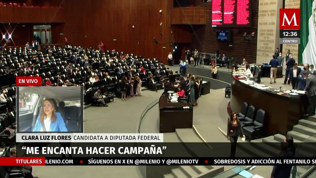 Clara Luz Flores es candidata a diputación federal de Morena por Nuevo León