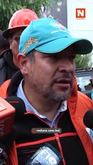 Torrencial lluvia causa estragos en la calle 17 de Obrajes.