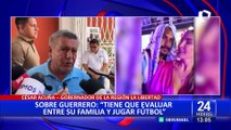 Cesar Acuña sobre recisión del contrato de Paolo Guerrero: “vamos a ser muy flexibles”