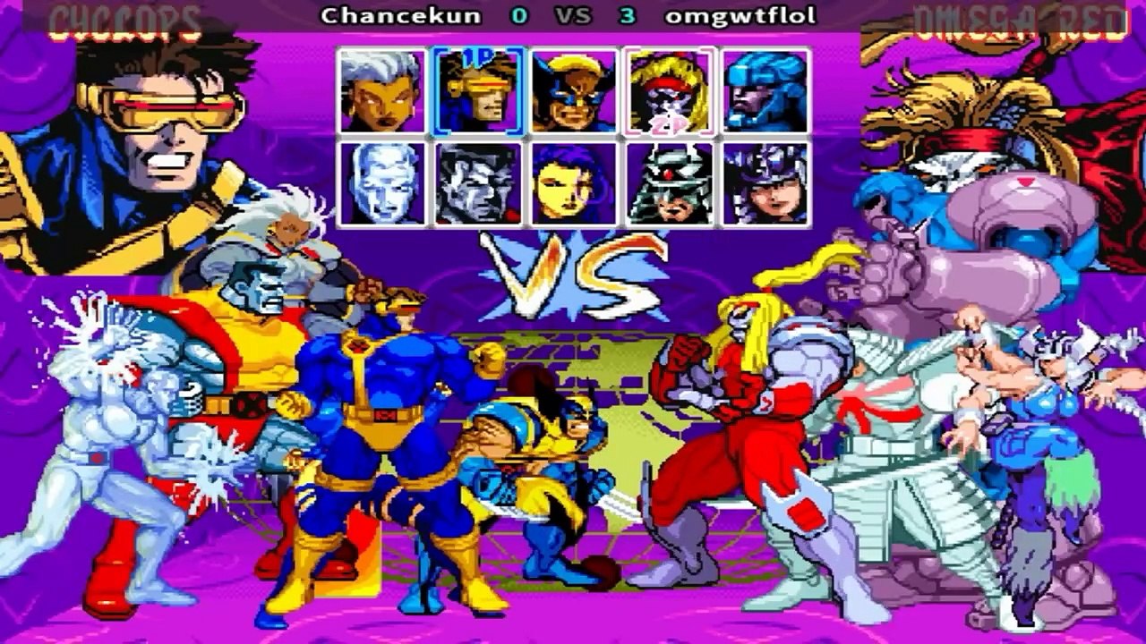 X-Men_ Children of the Atom - Chancekun vs omgwtflol