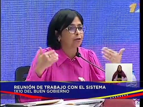 Vpdta. Delcy Rodríguez: El futuro de la nación puede ser garantía de la Venezuela Potencia