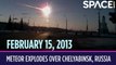 OTD In Space – February 15: Meteor Explodes Over Chelyabinsk, Russia