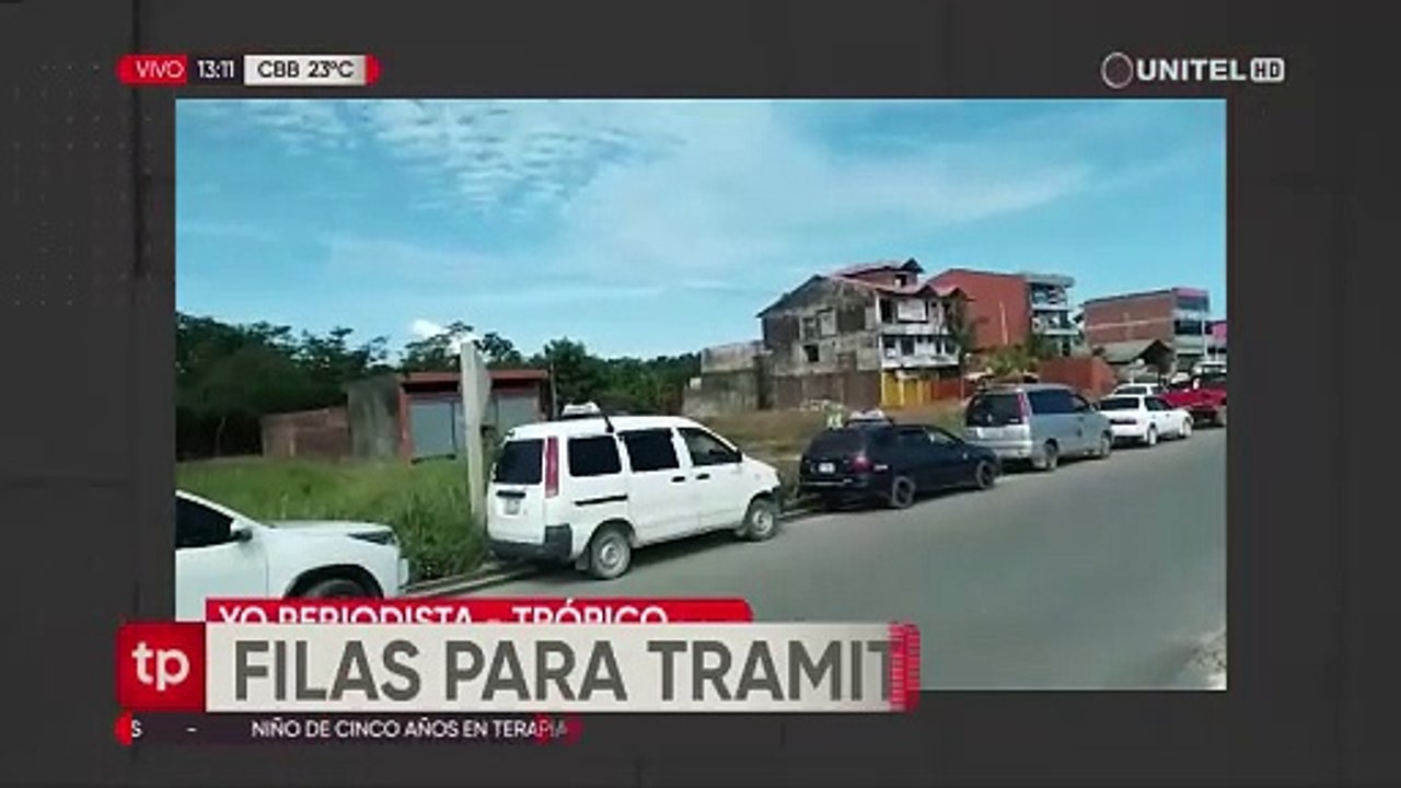 Cochabamba: Vecinos denuncian por las largas filas para tramitar B-Sisa en Villar Sama
