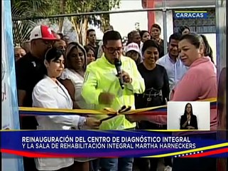 Gobierno Nacional reinaugura en Caracas el Centro de Diagnóstico Integral Martha Harneckers