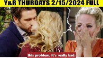 CBS Young And The Restless Spoilers Thurdays 2_15_2024 - Chance Proposal Summer