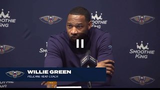 Coach Willie Green Discusses Brandon Ingram’s Progression As A Playmaker
