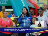 Presidente Nicolás Maduro inauguró la cancha del urbanismo “Hugo Chávez”