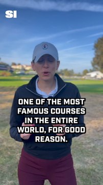 Playing with Gabby Herzig at The Genesis Invitational Pro-Am