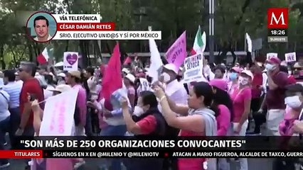 "En Marcha por Nuestra Democracia pueden ir todos, hasta Sheinbaum": César Damián Retes