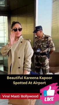 Kapoor Kapoor Spotted at Airport in Cool Overcoat Viral Masti Bollywood