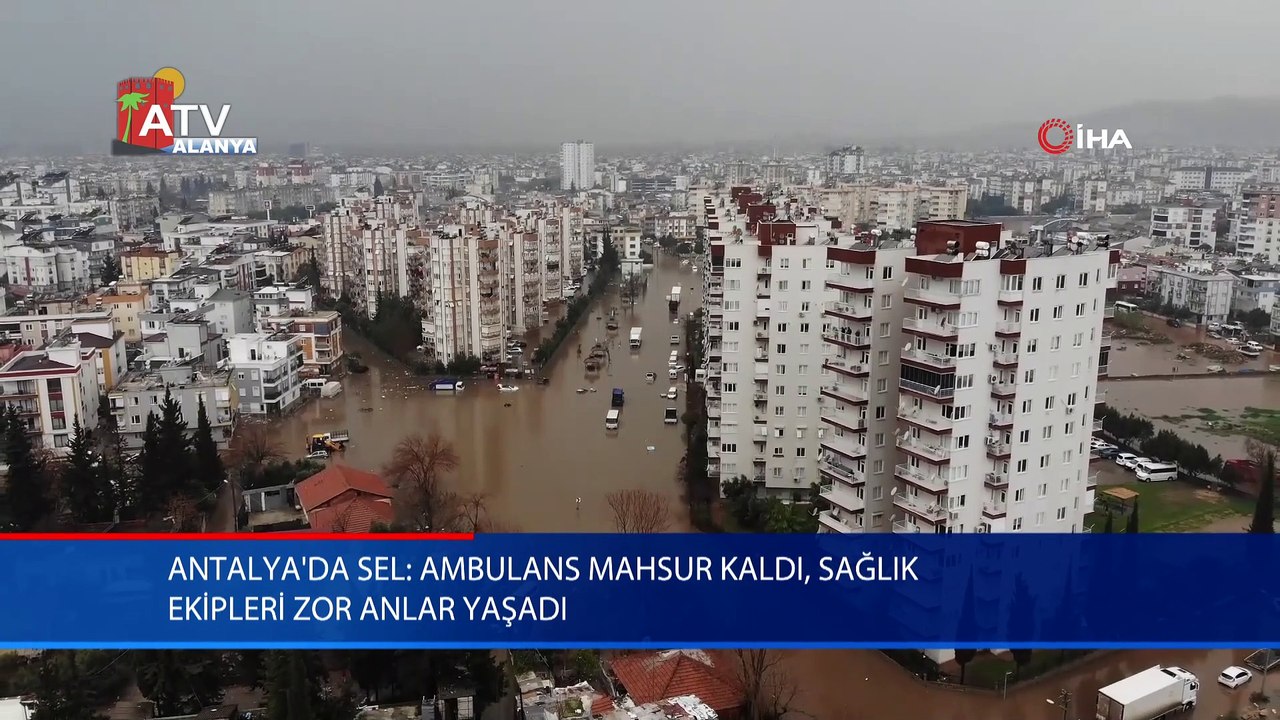 Antalya'da hayat felç oldu