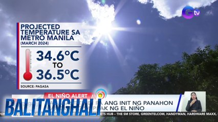 PAGASA: Titindi pa ang init ng panahon hanggang sa peak ng El Niño | BT