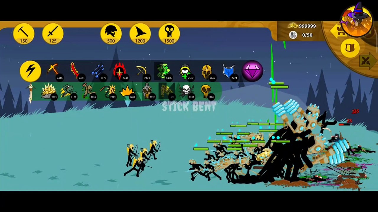 9999 KYTCHUS VS 10000HP FINAL BOSS | STICK WAR LEGACY | STICK BENT