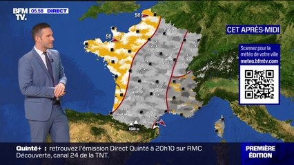 De la pluie attendue sur une large partie du pays ce vendredi