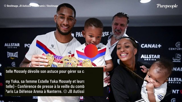 Estelle Mossely divorcée de Tony Yoka : son astuce bien trouvée pour gérer sa carrière professionnelle et ses deux enfants