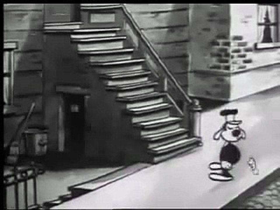 Betty Boop (1930) Barnacle Bill, animated cartoon character designed by Grim Natwick at the request of Max Fleischer.