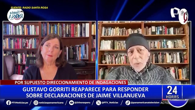 Gustavo Gorriti sobre declaraciones de Jaime Villanueva: “Busca atacar el periodismo de investigación”