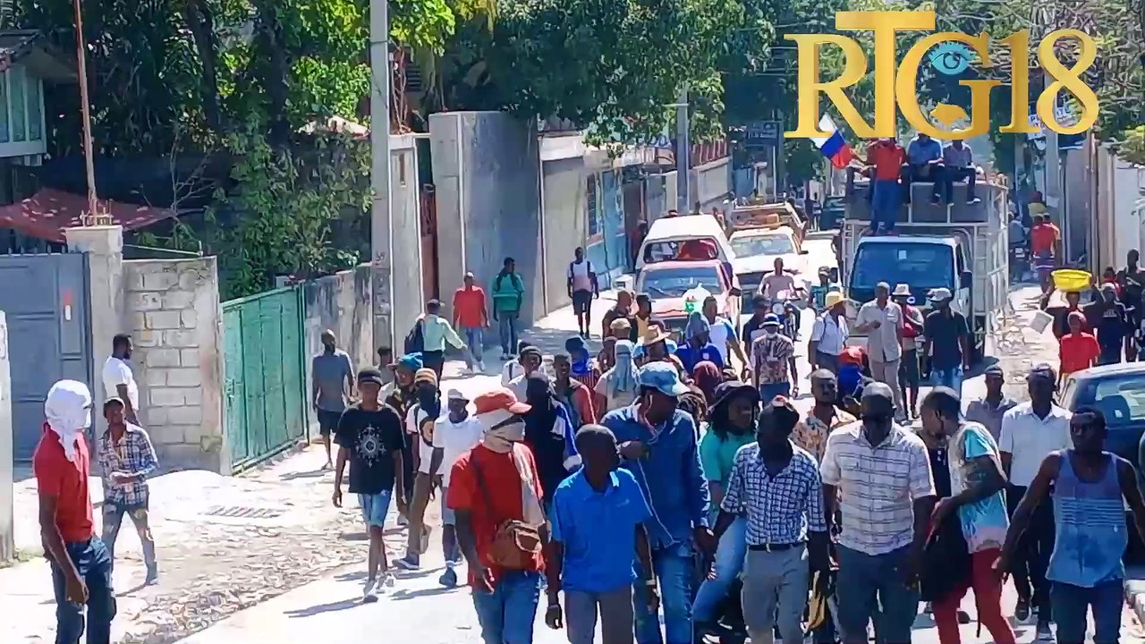 Manifestasyon pou kontinye egzije premye minis Dr. Ariel Henry kite pouvwa.