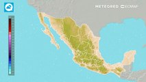 Lluvias fuertes y muy benéficas en México por tiempo invernal