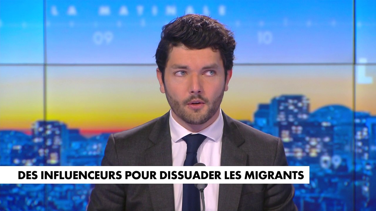 L'édito de Florian Tardif : «Des influenceurs pour dissuader les migrants»