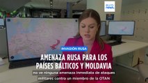 Mapa de la guerra en Ucrania | Amenaza de Rusia para los Estados bálticos y la OTAN