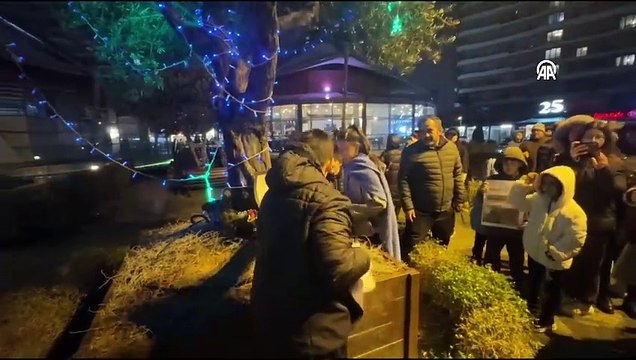 Site sakinleri 'Eros' için toplandı! İbrahim Keloğlan tutuklansın