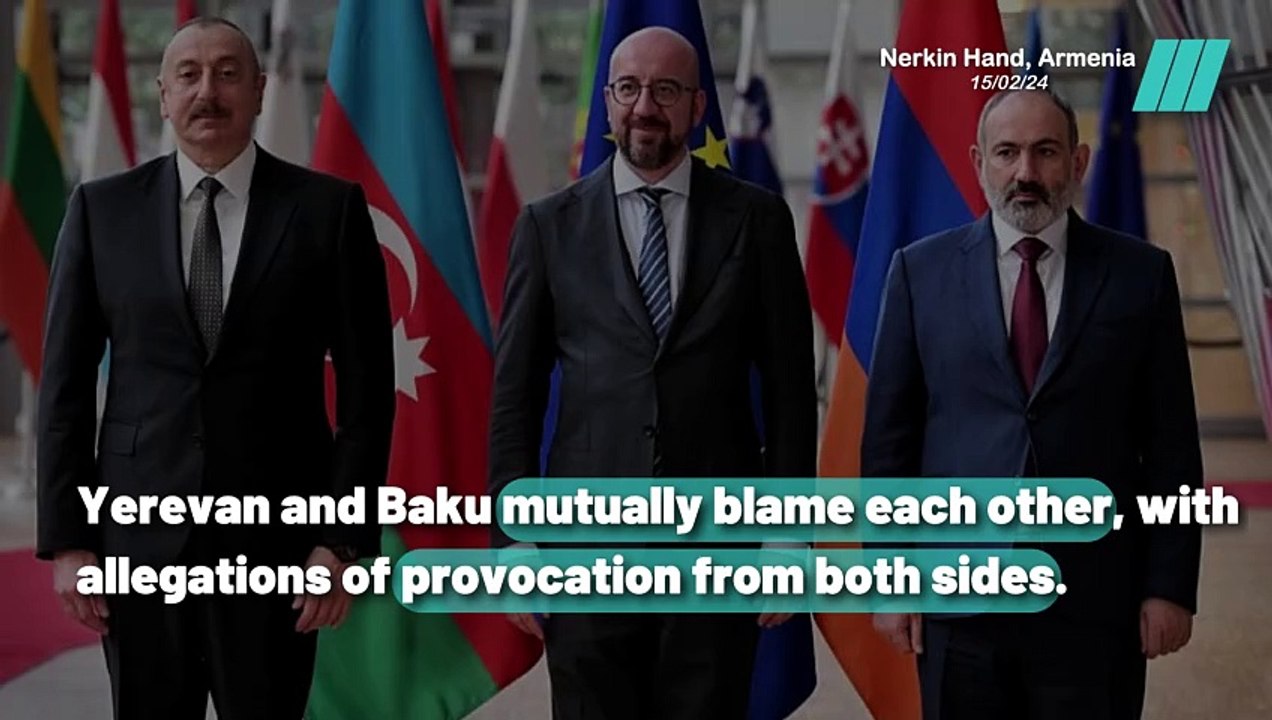 Crisis at the border: Azerbaijani forces attack Armenian positions