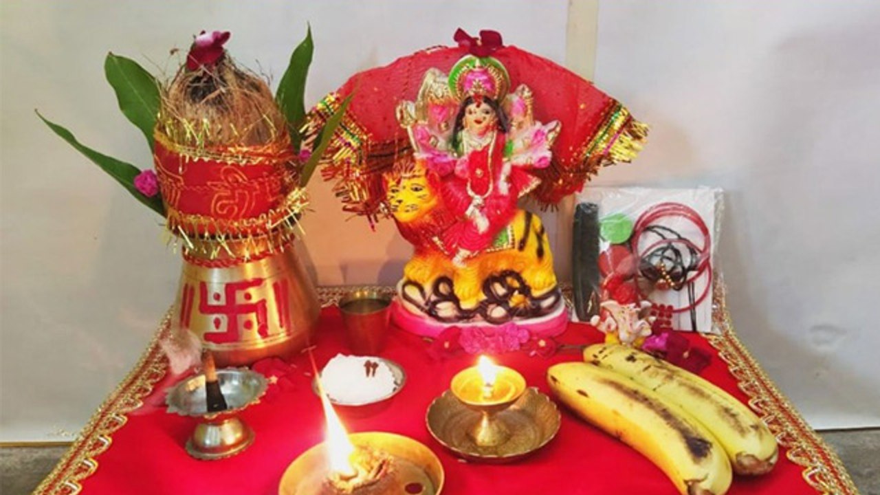 Magh Gupt Navratri Ashtami 2024 Puja Vidhi माघ गुप्त नवरात्रि अष्टमी