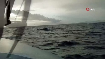 Yunan vicdansızlığı... Göçmenlerin motorunu söktüler denizde ölüme terk ettiler