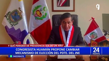 Congreso: reacciones por proyecto que plantea cambiar elección del presidente del JNE