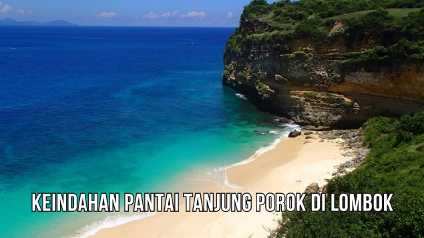 Keindahan Pantai Tanjung Porok, Lombok