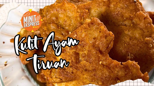 Resipi Kulit Ayam Tiruan Yang Rangup