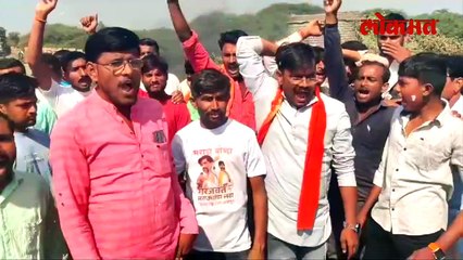 1नांदेड जिल्ह्यात आंदोलन पेटले, मराठा समाज उतरला रस्त्यावर