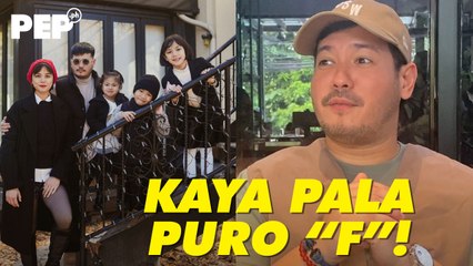 John Prats ini-reveal kung bakit puro "F" ang pangalan ng mga anak | PEP Interviews