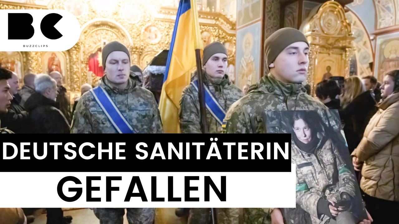 Deutsche Sanitäterin an ukrainischer Front gefallen