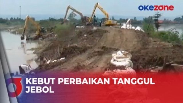 18 Desa Terendam Banjir, Kementerian PUPR Kebut Perbaikan Tanggul Jebol di Demak