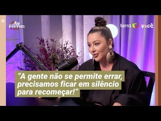 Letticia Munniz: “A gente não se permite errar, precisamos ficar em silêncio para recomeçar!”