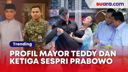 Prabowo Promosikan Mayor Teddy Dan Tiga Sesprinya, Ini Profilnya Jika Mau Daftar Jadi Calon Istri!
