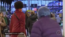 Grève des contrôleurs: Face aux fortes perturbations ce week-end à la SNCF, en plein chassé-croisé de vacanciers, les usagers ont été contraints de s’adapter - Regardez