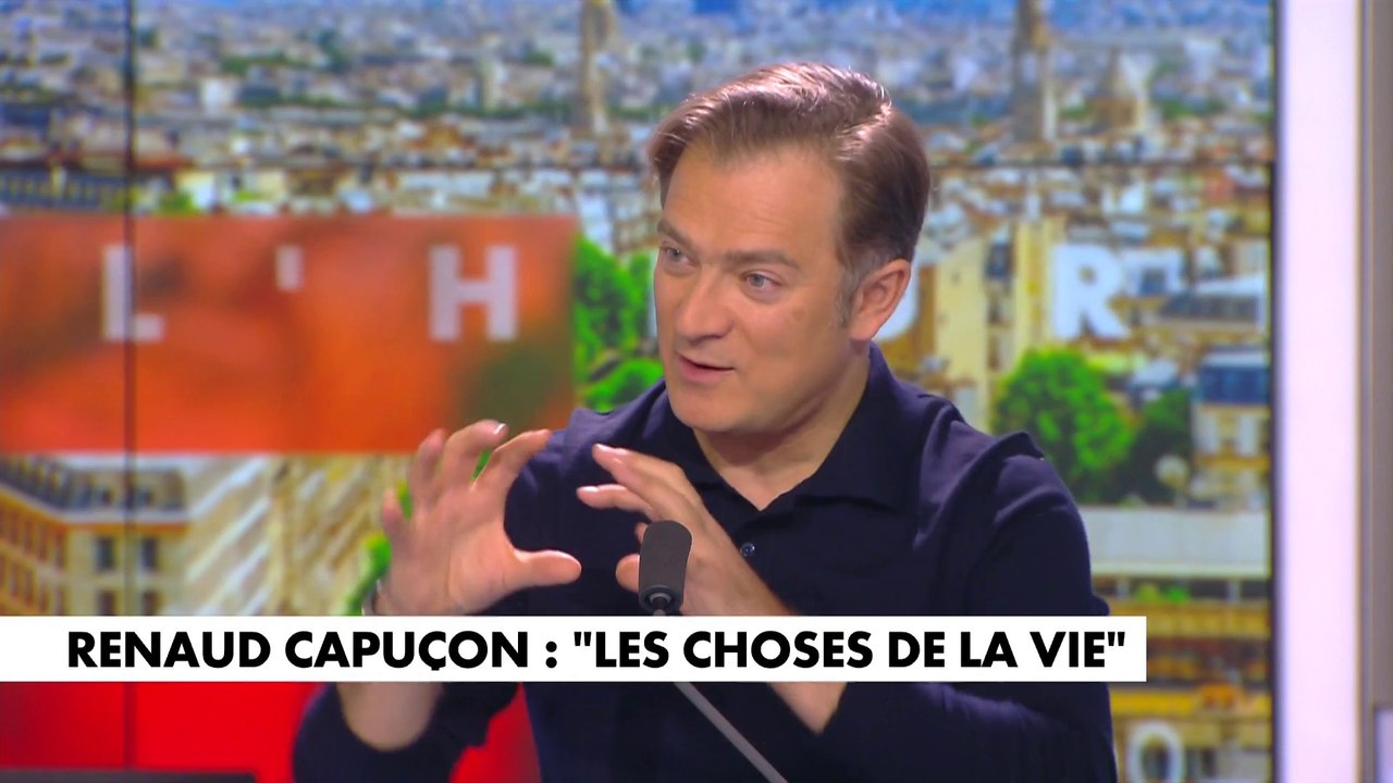 Le violoniste Renaud Capuçon joue en plein direct sur plateau de Pascal Praud la musique du film «La passante du Sans-Souci»